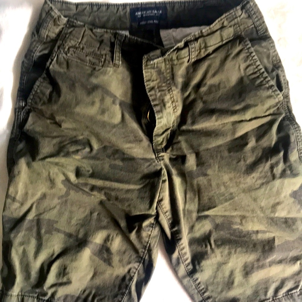 Mens Camo shorts next level flex